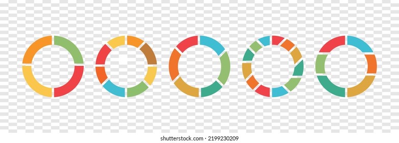 Different colors wheel guide. Different color illustration. Modern vector icon design