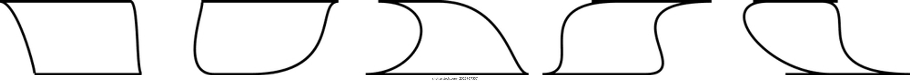 Different combinations of the geometric shape rectangle are in sets