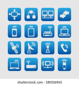 different communication icons 