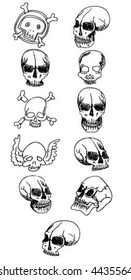 Different Cool Skulls