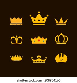 Different crowns collection