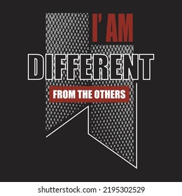 different design typography vector illustration for print