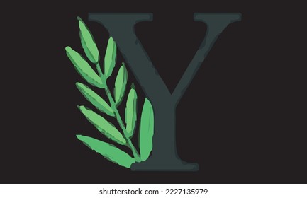 Un diseño diferente de la letra Y.