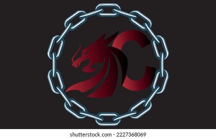 A different design work related to the letter C.