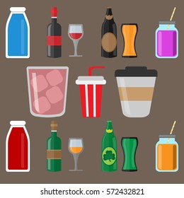 Different drink icon