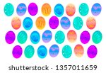 Different Easter eggs.