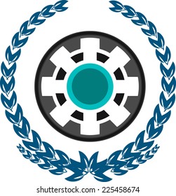 different elements of the emblems