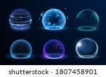 Different energy protection spheres set