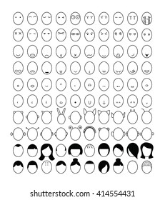 Different expressions illustration