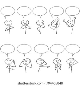 Different expressions vector