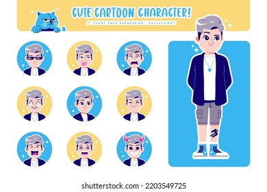 Cartoon-Charakterkollektion 4