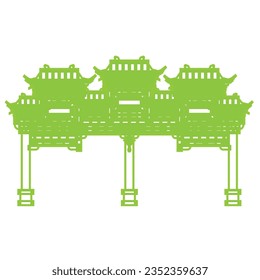 Different famous buildings and mosques