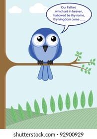 Different funny take on a bird of prey