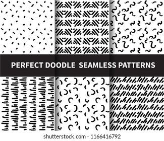 Different geometric seamless patterns. party concept, Endless texture can be used for wallpaper, pattern fills, web page background,surface textures.