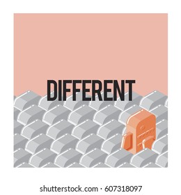 Different Goldfish Freedom Ideas Graphic