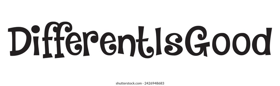 different is good text on white background.