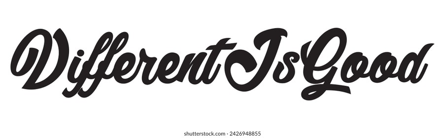 different is good text on white background.