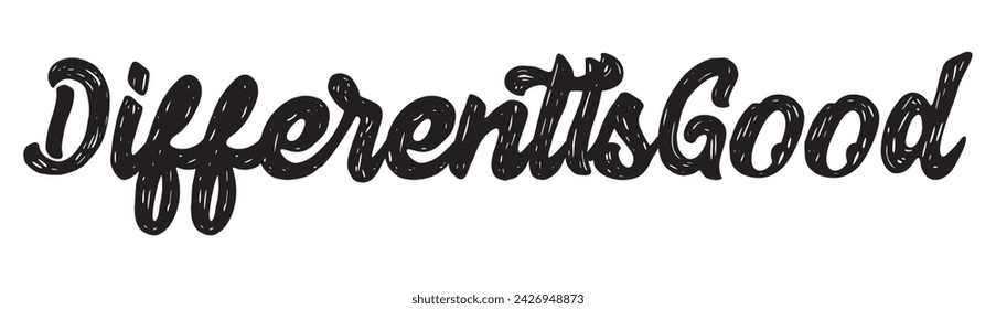 different is good text on white background.