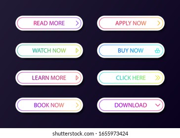 Game Ui Set Buttons Gui Build Stock Vector (Royalty Free) 1480314803