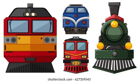 Different head of locomotive