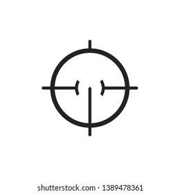 Different icon set of targets and destination. Target and aim, targeting and aiming. Vector illustration for web design