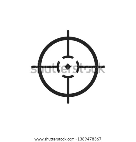 Different icon set of targets and destination. Target and aim, targeting and aiming. Vector illustration for web design