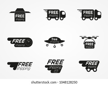 Different icons for free shipping