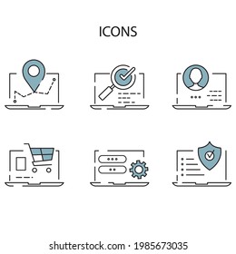 Iconos diferentes para el sitio web y la página de inicio 