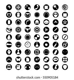 Different icons(white,black)for sites