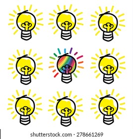 different idea concept for outstanding business