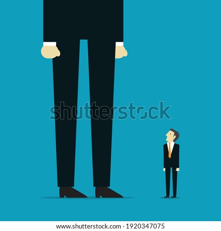 Different job positions in the company, Vector illustration in flat style