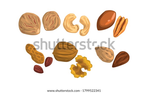 49,496 Cashews Walnuts Almonds Images, Stock Photos & Vectors ...