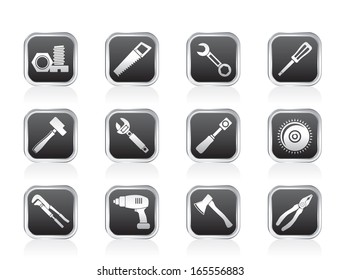 different kind of tools icons - vector icon set