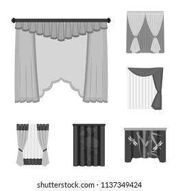 different types of curtains for windows different kinds of curtains monochrome icons in set collection for design curtains and lambrequins vector types window set collection stock different types of curtains for windows different kinds of curtains monochrome icons in set collection for design curtains and lambrequins vector types window set collection stock