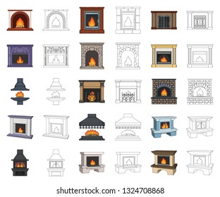 Fireplace Designs Stock Illustrations Images Vectors Shutterstock
