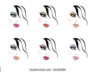 different kinds of makeup