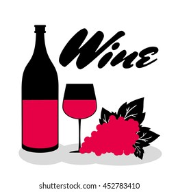 Different Kinds of Wine Bottles Without Labels