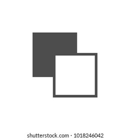 different layers icon. Elements of web icon. Premium quality graphic design icon. Signs and symbols collection icon for websites, web design, mobile app on white background