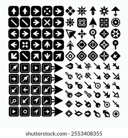 Different as many arrow key sets