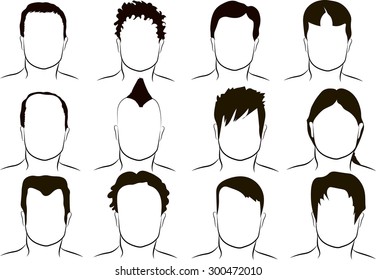 Beautiful Hair Style Stock Illustrations, Images & Vectors | Shutterstock