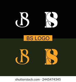Different and modern BS logo