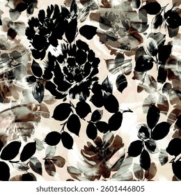 Different overlapping shapes and patterns create the feeling of a collage. Drawing, photography and graphic elements are used together to create a complex but impressive image. These designs 