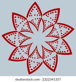 Different patterns created from Turkish evil eye beads, pattern, mandala design