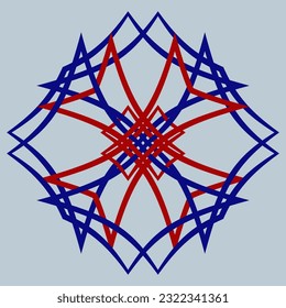 Different patterns created from Turkish evil eye beads, pattern, mandala design