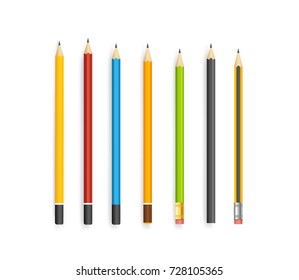 Crayon Color Pencil Stock Vector (Royalty Free) 787535764