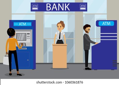 Bank Cartoons Images, Stock Photos & Vectors | Shutterstock