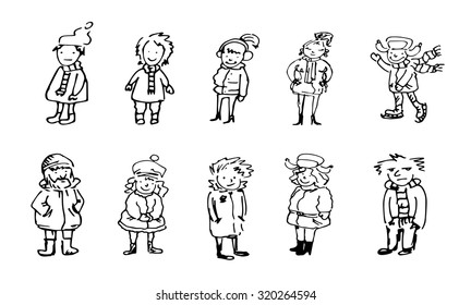 different people, the group