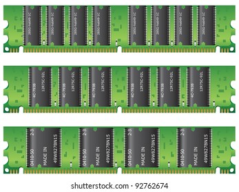 Different personal computer memory