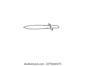  Different perspectives of a pocket knife , high-quality bread knife isolated on a pure white background and folding knife.