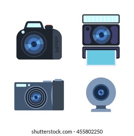Different photo and video cameras